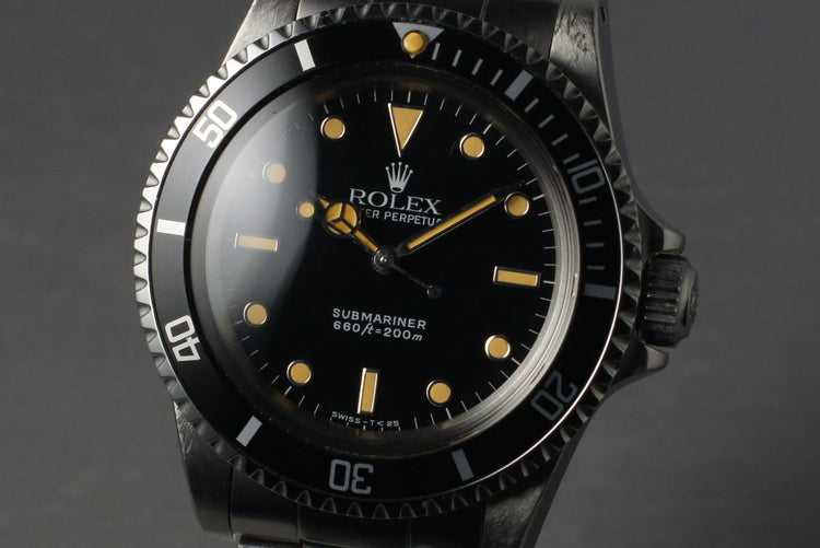 1986 Rolex Submariner 5513