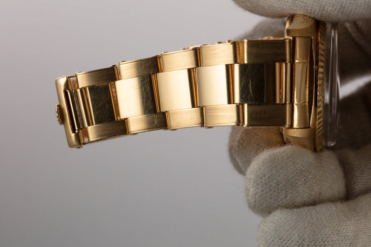 1960 Rolex 18K YG Day-Date 1803 with Matte Champagne Dial and Oyster Bracelet