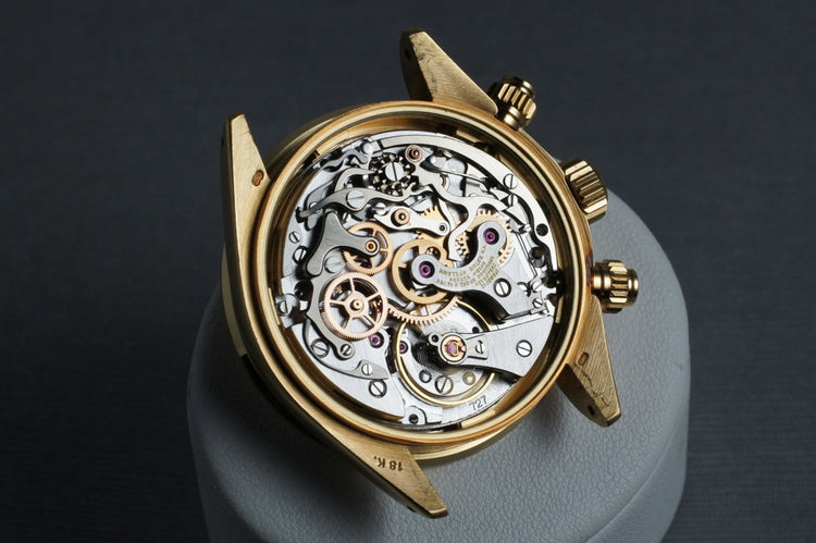 1987 Rolex Daytona 18K 6265 with Gold Dial and Box and Papers