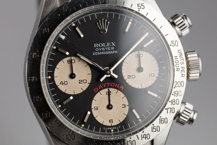 1985 Rolex Daytona 6265 "Big Red" Black Dial