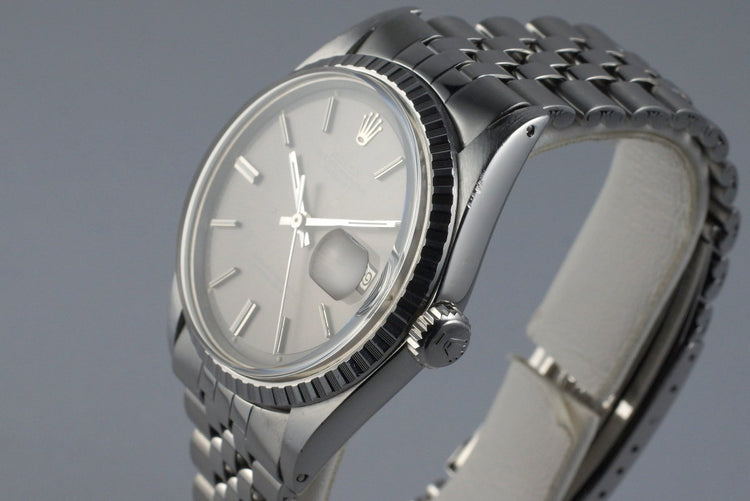 1972 Rolex DateJust 1603 Gray Dial