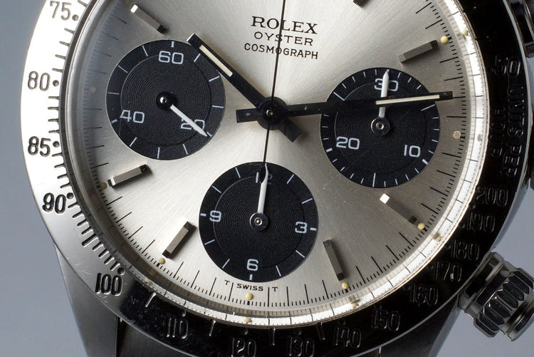 1972 Rolex Daytona 6265 Silver ROC Dial with Box and Papers