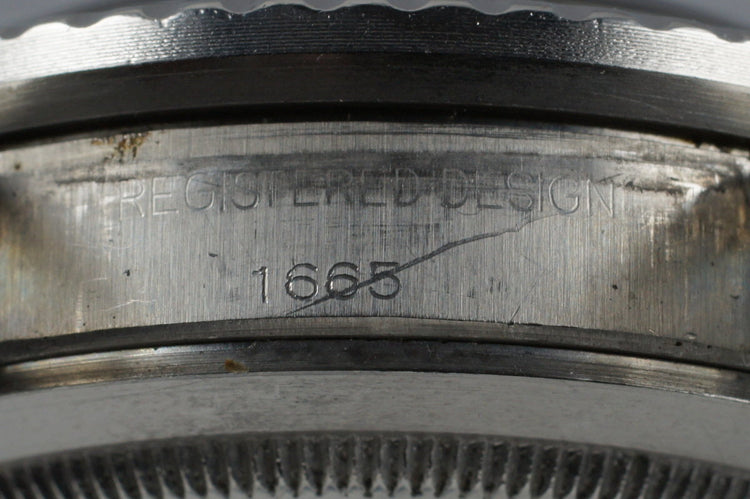 1972 Rolex Double Red Sea Dweller 1665 Mark III Dial