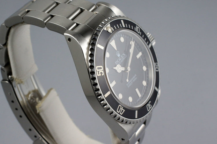 1997 Rolex Submariner 14060 with Box and Papers