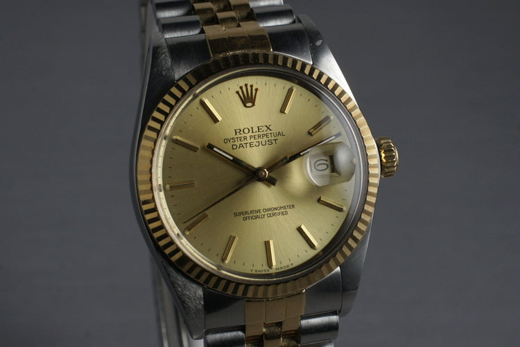 1985 Rolex Two Tone DateJust 16013