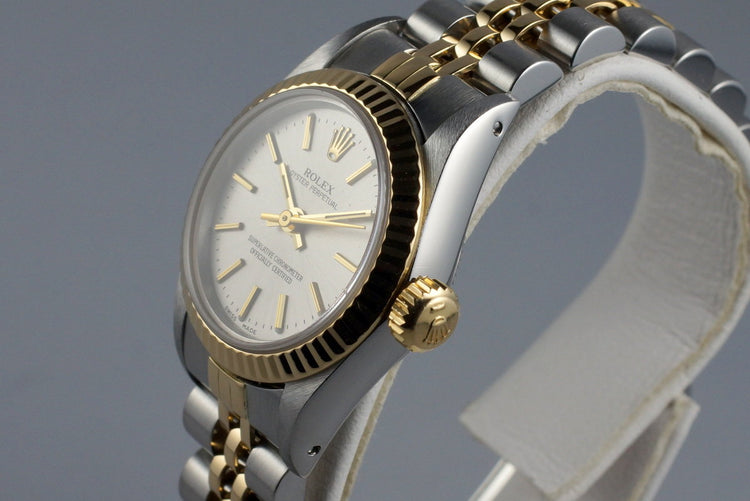 1989 Rolex Ladies Two Tone Oyster Perpetual 67193