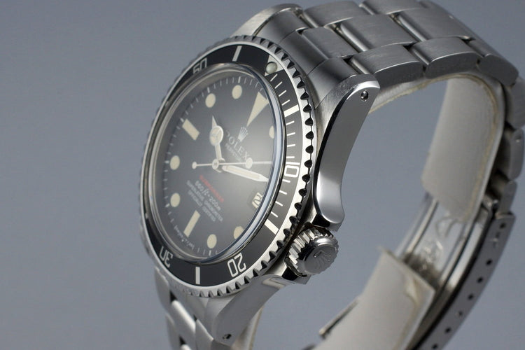1970 Rolex Red Submariner 1680 Mark IV Dial