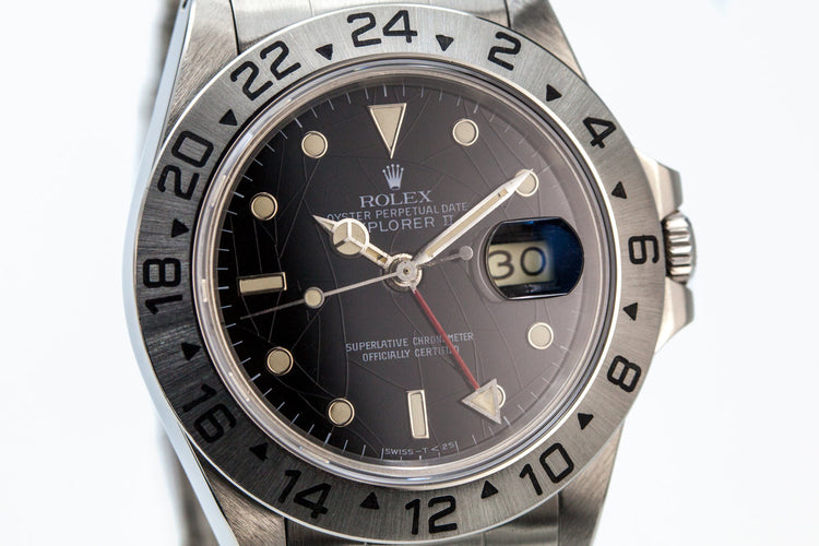 1987 Rolex Explorer II ‘Spider’ Dial 16550 with Box and Papers "Rail Dial"