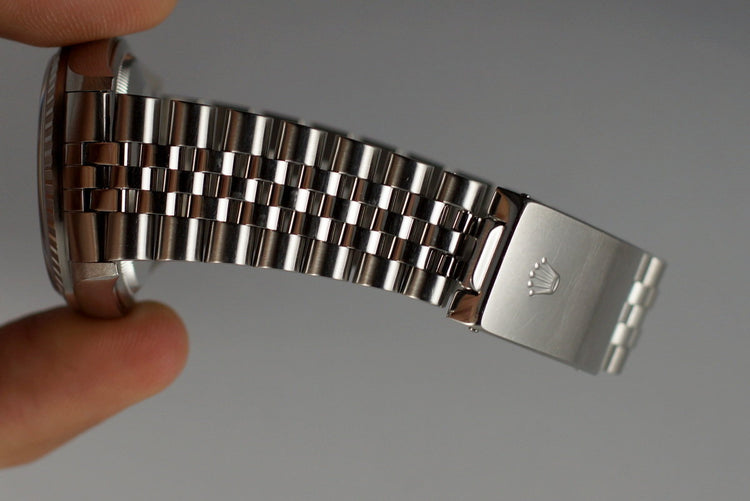 2003 Rolex DateJust 16220 Blue Dial