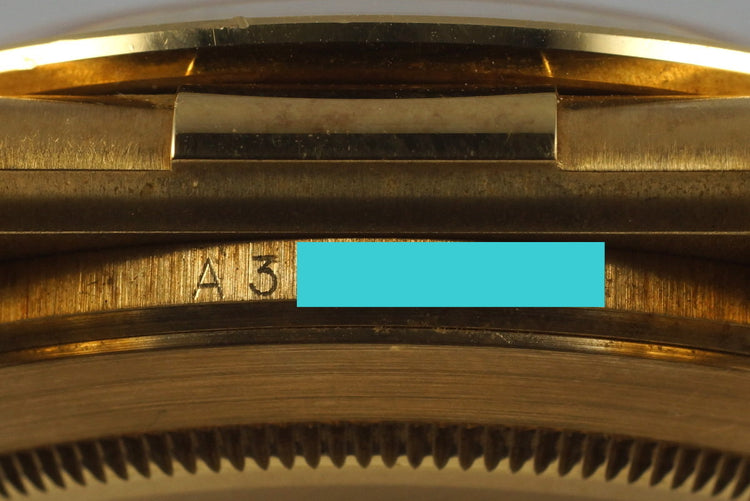 1999 Rolex YG Zenith Daytona 16518 Mother of Pearl Dial