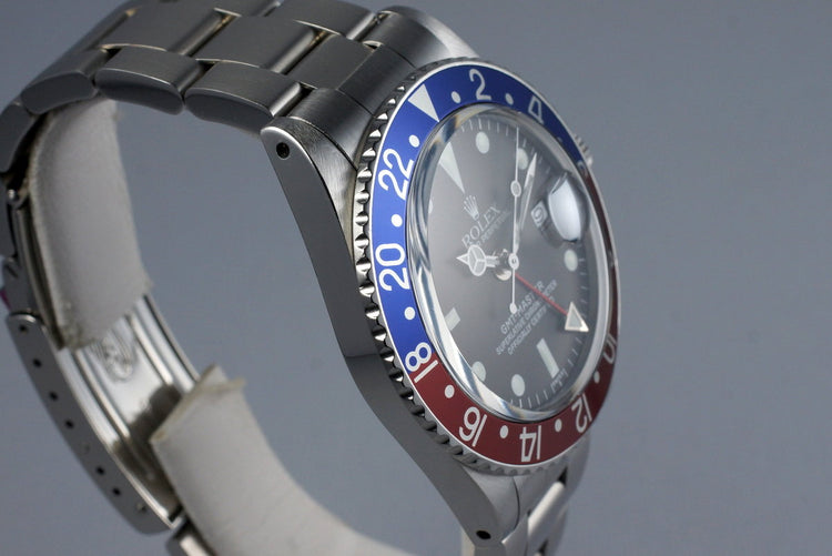 1960 Rolex GMT 1675 PCG Service Dial with Box