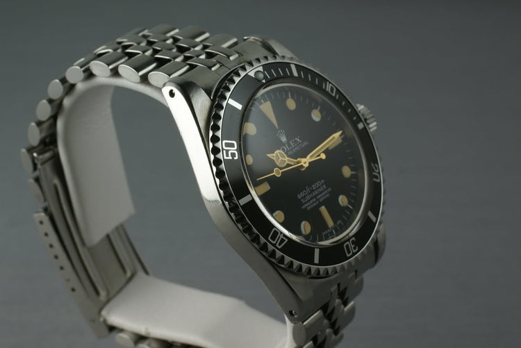 Rolex Submariner 5513 Pointy Crown Gaurd Case