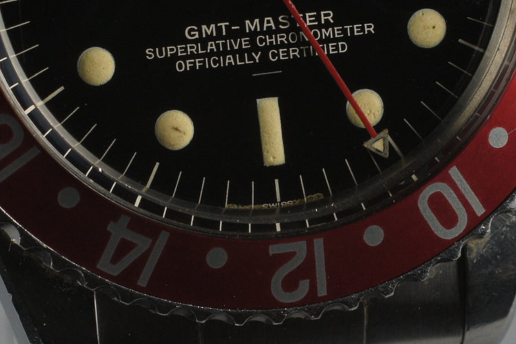 1963 Rolex GMT1675 PCG Gilt Underline with Military History