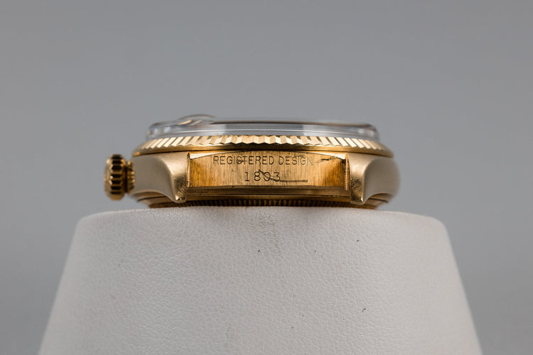 1967 Rolex 18K Day-Date 1803 Blue Dial with Spanish Day Wheel