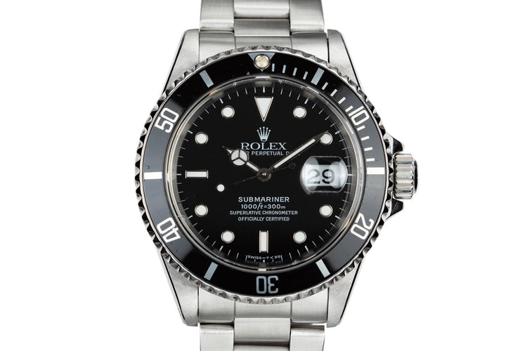 1995 Rolex Submariner 16610