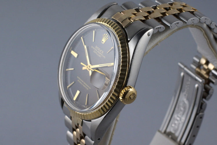 1966 Rolex Two Tone DateJust 1601 Tropical Dial