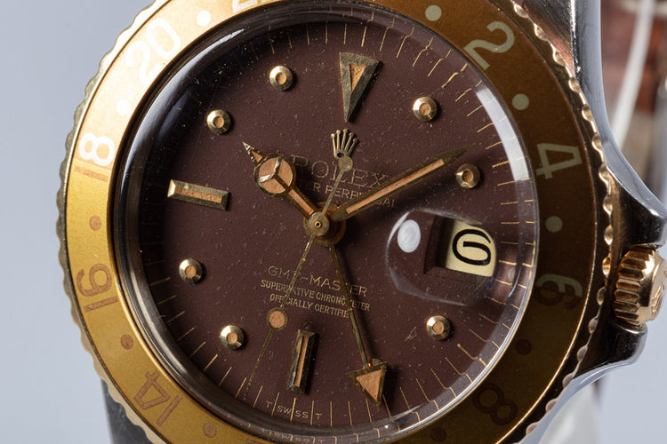 1971 Vintage Rolex GMT-Master 1675 with Brown Nipple Dial