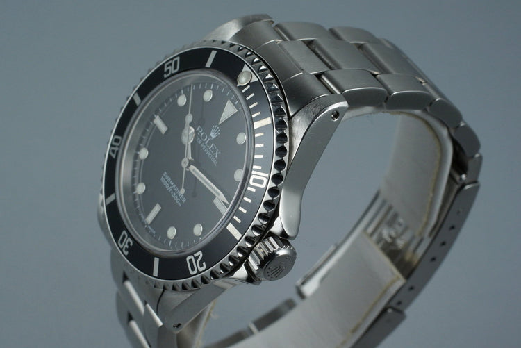2001 Rolex Submariner 14060M