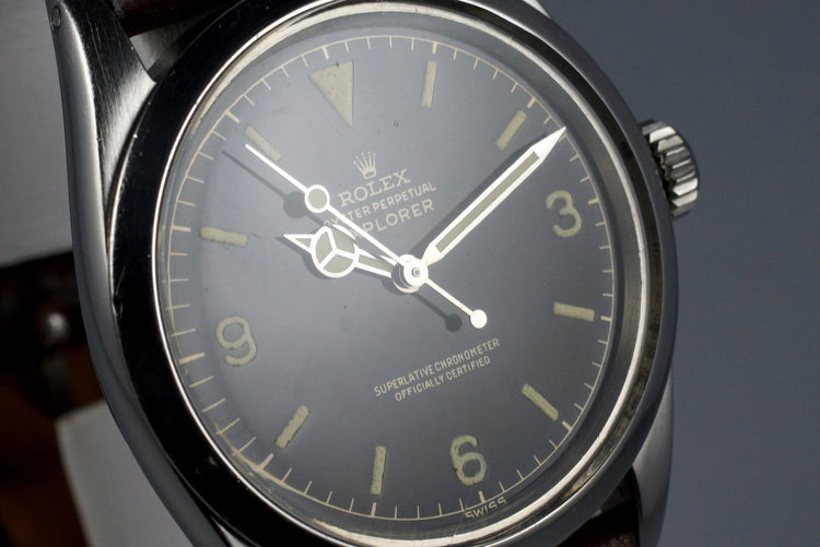 1960 Rolex Explorer 1 1016 Glossy Gilt Dial