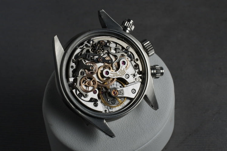 1971 Rolex Daytona 6265 Silver Big Red Daytona with Punched Papers
