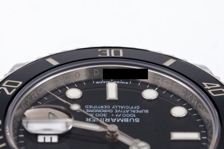 2016 Rolex Submariner 116610LN with Box and Papers