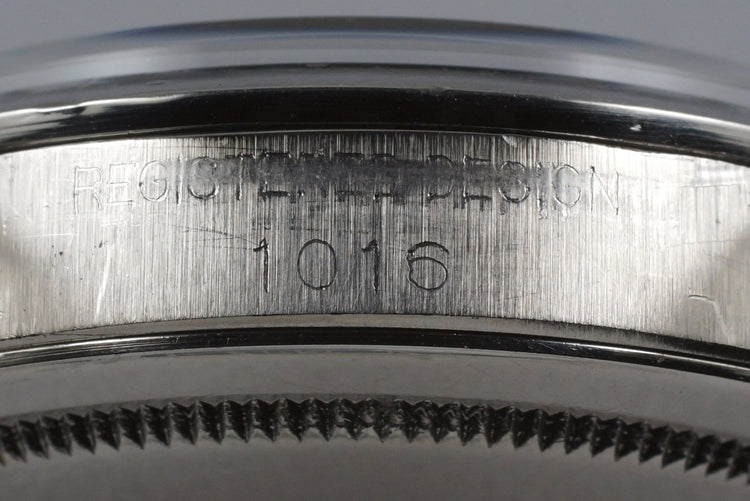 1966 Rolex Explorer 1 1016 Glossy Gilt Dial