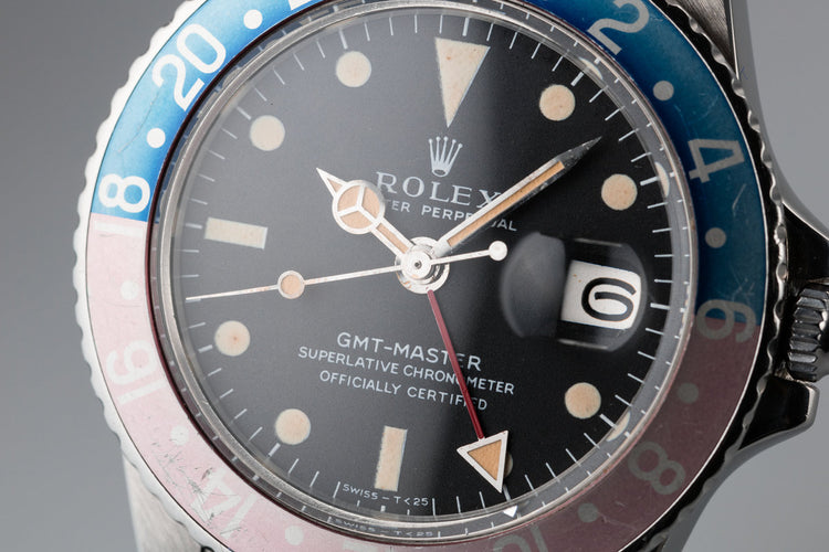1968 Rolex GMT-Master 1675 "Pepsi" MK I Dial with Box and Papers