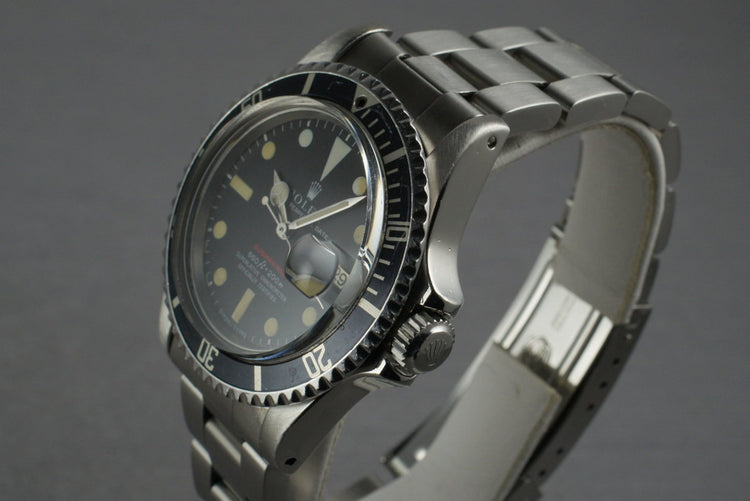 1970 Rolex Red Submariner 1680 with Mark IV Dial