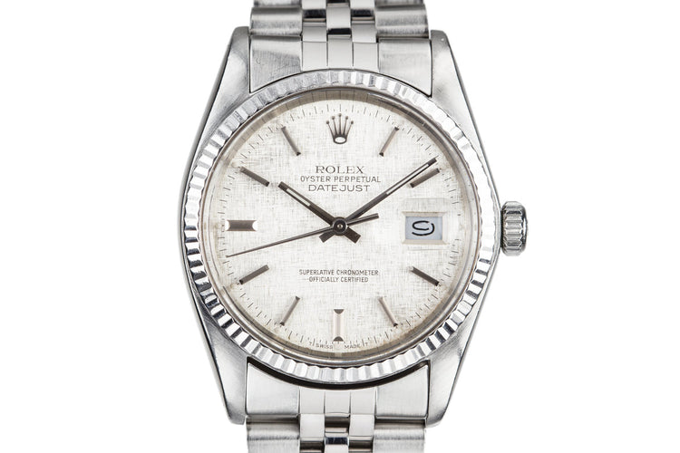 1983 Rolex DateJust 16014 with Linen Dial