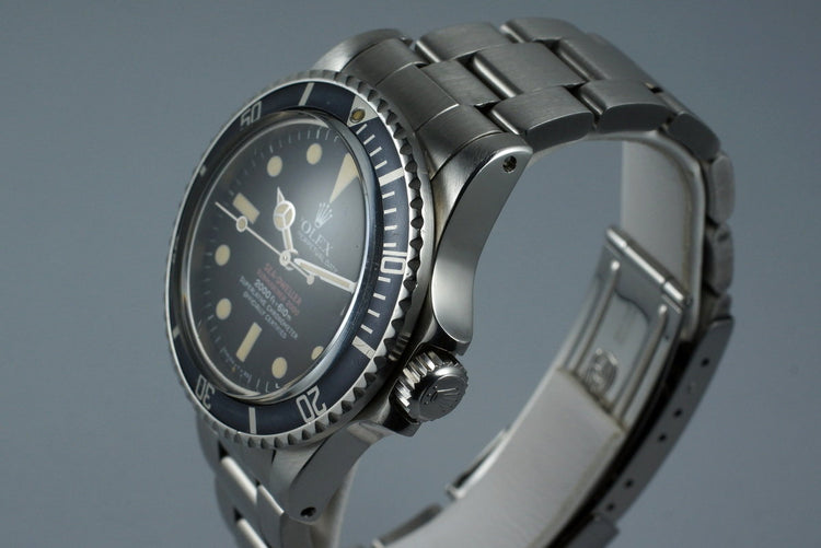 1978 Rolex Double Red Sea Dweller Mark 4 Dial 1665