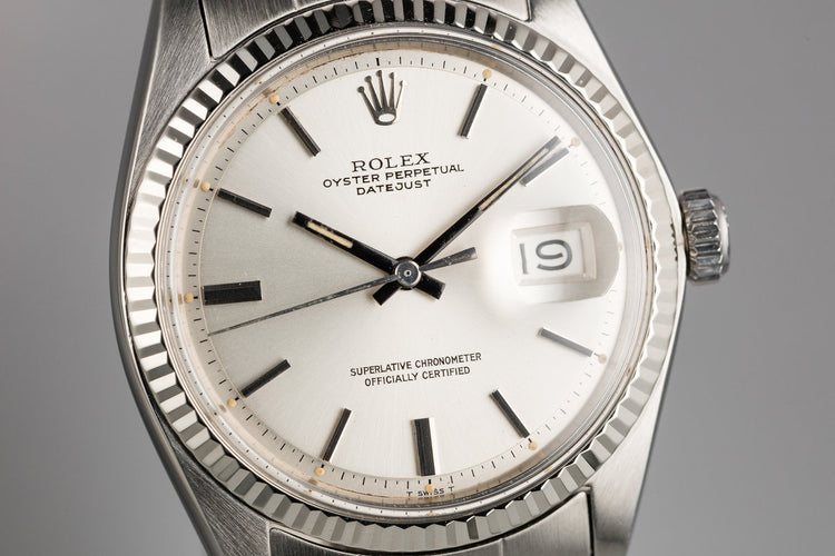 1970 Rolex DateJust 1601 Silver Dial