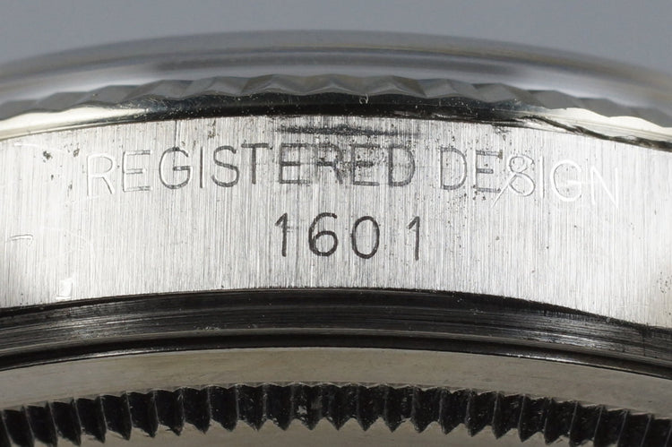 1971 Rolex Datejust 1601 Silver ‘Wide Boy’ Dial