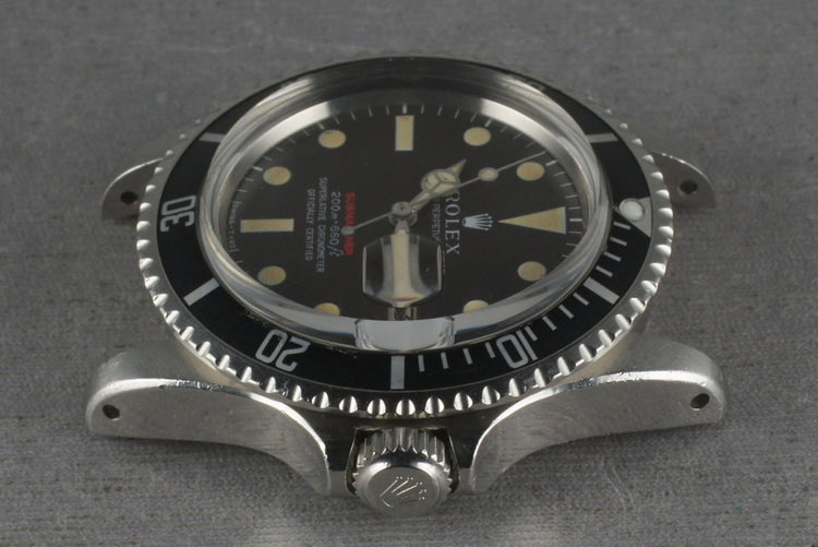 Rolex Red Submariner 1680 Meters First Mark 2 BROWN dial