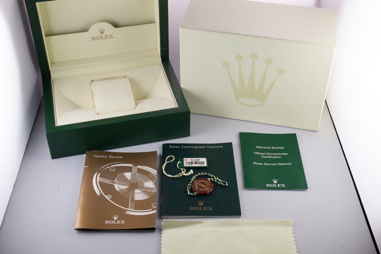 2009 Rolex Daytona 116520 White Dial with Box