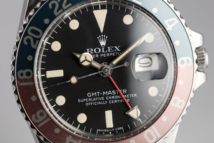 1978 Rolex GMT-Master 1675 with Box and Papers