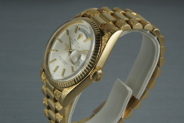 1972 Rolex 18K YG President 1803 Morellis Finish