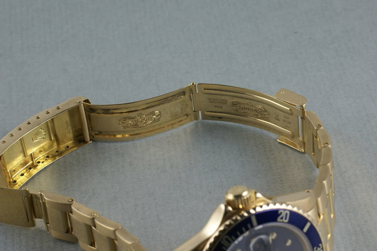 Rolex 18K Submariner Color Change Nipple Dial