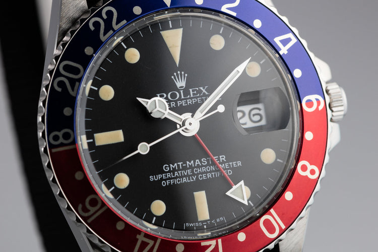 1961 Rolex GMT-Master 1675 "Pepsi"