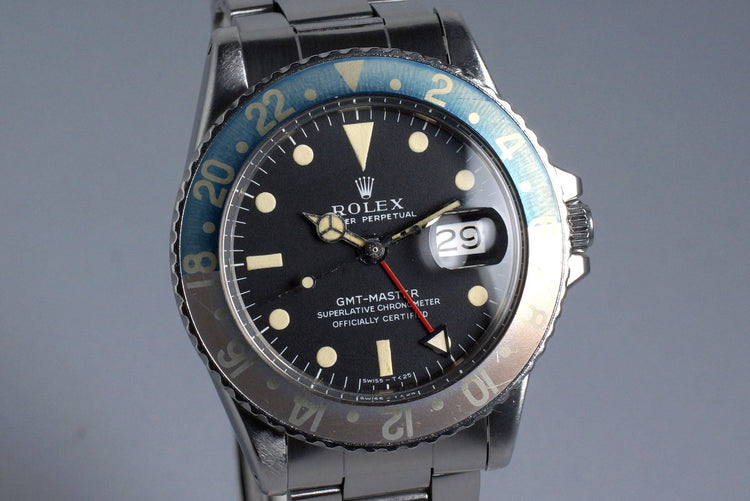 1970 Rolex GMT 1675 Mark I Dial