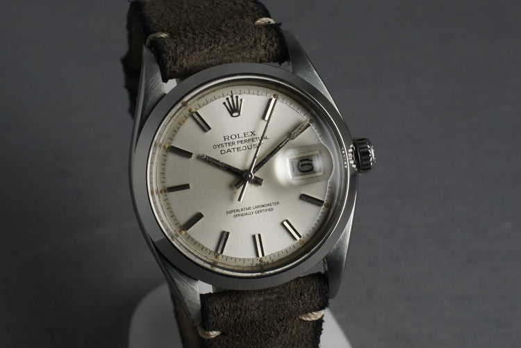 1961 Rolex Datejust 1601 with Silver Dial