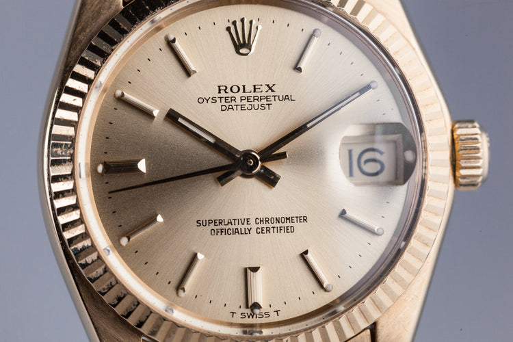 1979 Rolex Midsize 31mm Datejust 6827