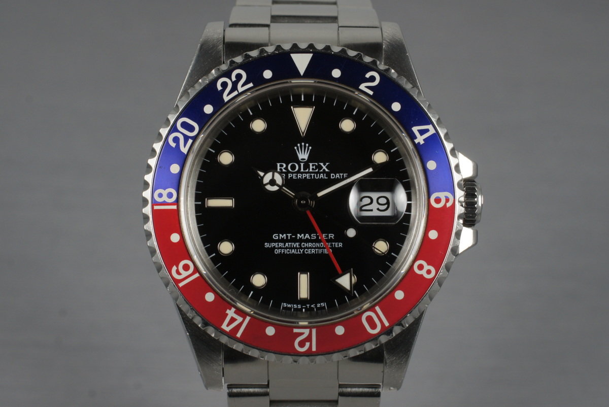 HQ Milton - 1991 Rolex GMT 16700, Inventory #3936, For Sale