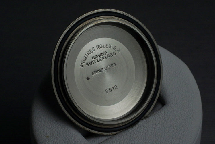 1988 Rolex Submariner 5513 with Japanese Rolex Service Papers