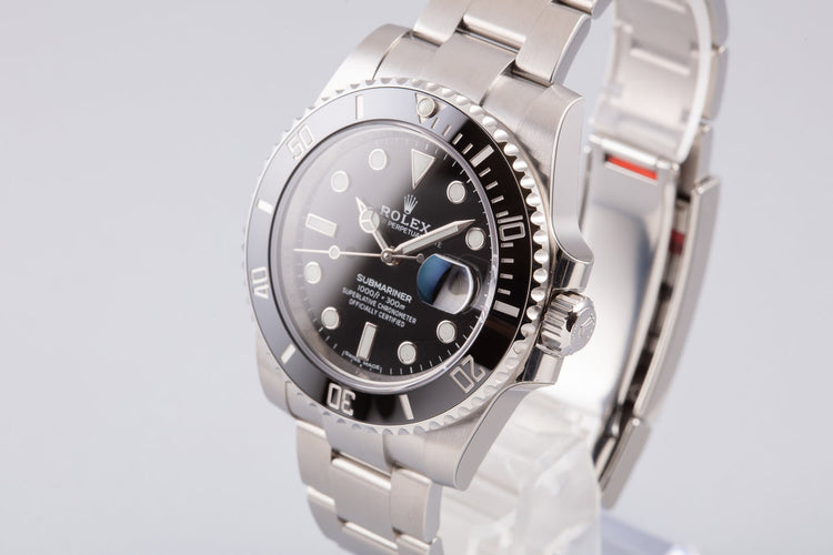 2019 Rolex Submariner 116610LN Full Set with Full Stickers