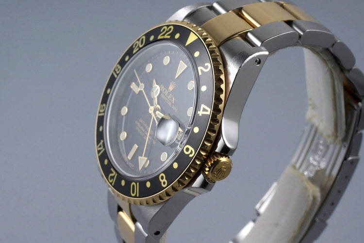 2000 Rolex Two Tone GMT II 16713 Box and Papers