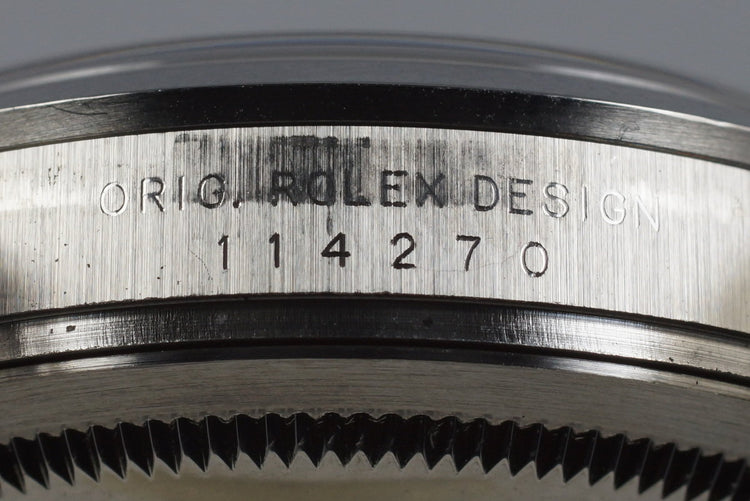 2004 Rolex Explorer 114270