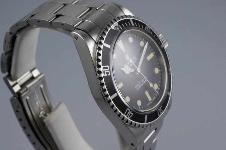 1968 Rolex Submariner 5513 Serif Dial