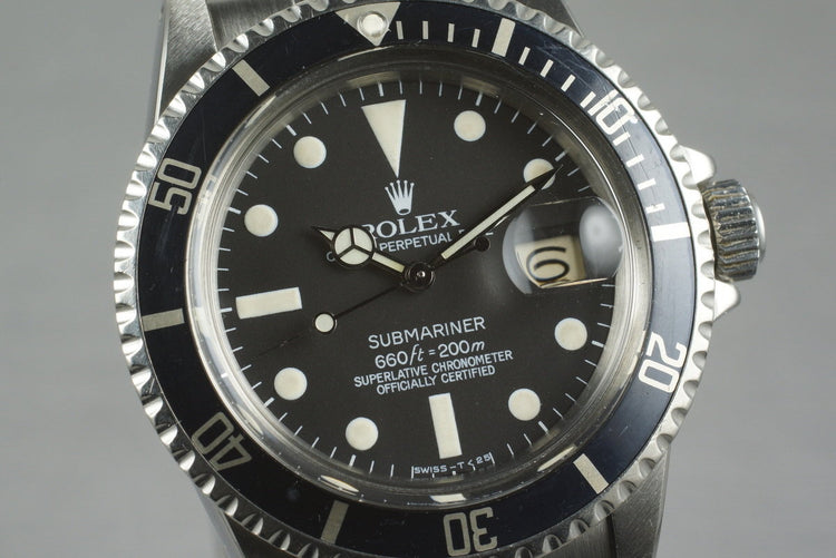 1979 Rolex Submariner 1680