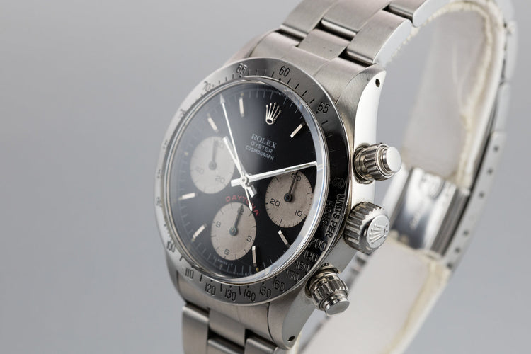 1979 Rolex Daytona 6265 with "Big Red" Black Dial with Box and Papers