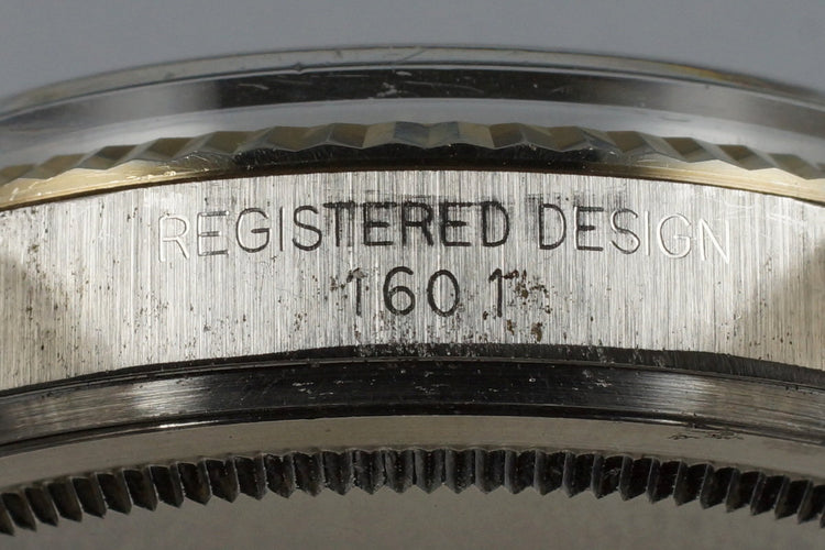 1971 Rolex Datejust 1601 Silver Linen Dial